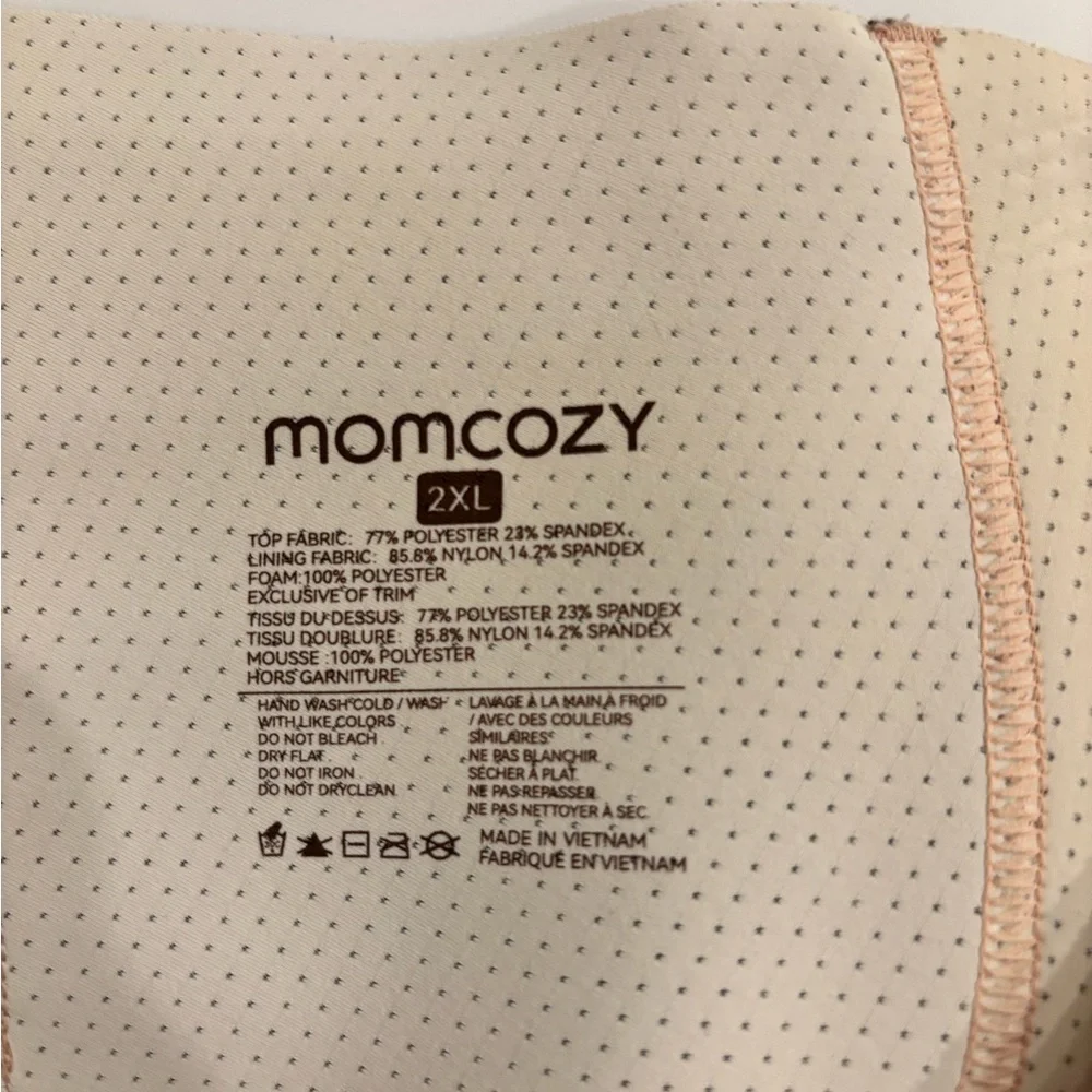Momcozy 2XL pregnancy belly band in Light Beige - Picture 1 of 4